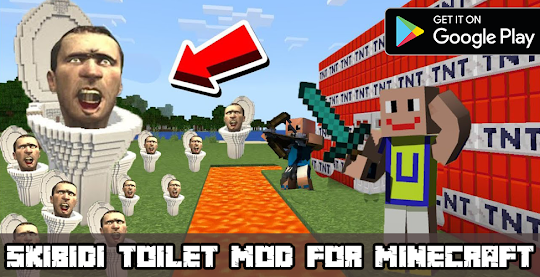 Skibidi Toilet 2 mod Minecraft