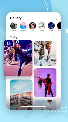 Android application HD Gallery screenshort