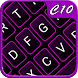Purple Neon Keyboard
