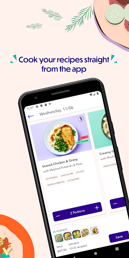 Screenshot of Dinnerly