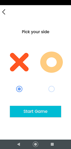 Tic Tac Toe Screen 2