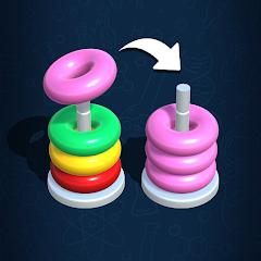 Hoop Sort Puzzle: Color Ring Mod apk son sürüm ücretsiz indir