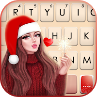 Фон клавиатуры Christmas Kiss