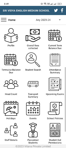 SRIVIDYA ENGLISH MEDIUM SCHOOL Screen 2