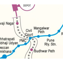 Icon image Pune Metro Map