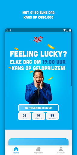 Android application Lucky Day screenshort