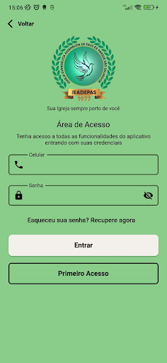 Android application AD PARQUE SÃO SALVADOR screenshort
