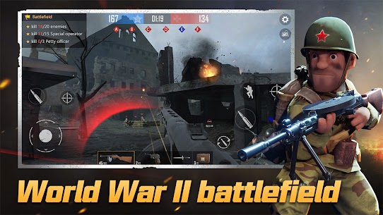 World War 2 Heroes MOD APK (Unlimited Bullets, Unlocked) 2