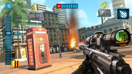 Hero Sniper FPS Shooting Games  screenshots 1