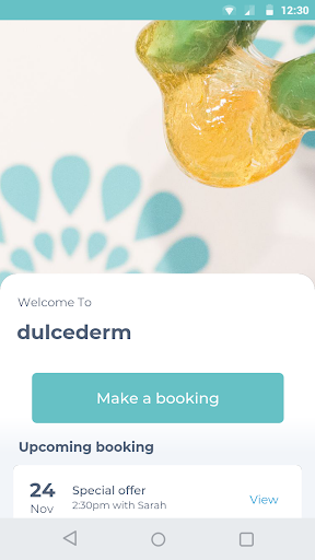Android application dulcederm screenshort