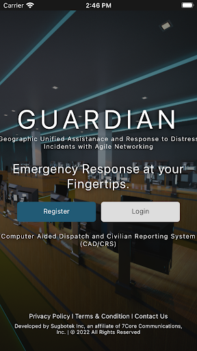 Android application GuardianPH screenshort