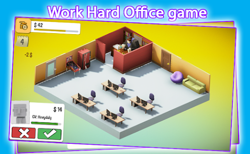 Work Hard Office Game