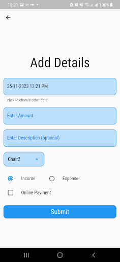 AL Ameen: Employer App Screen 3
