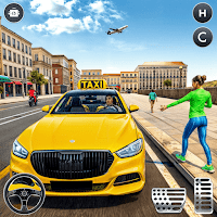 Modern City Taxi Simulator: Crazy Car Driving Game