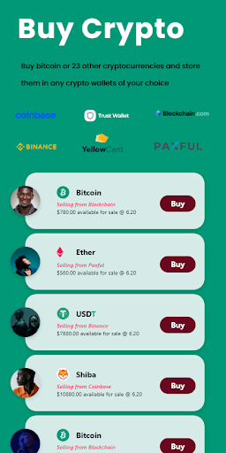 Android application Noworri - Trade digital assets screenshort