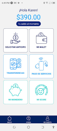 Android application Payroll screenshort