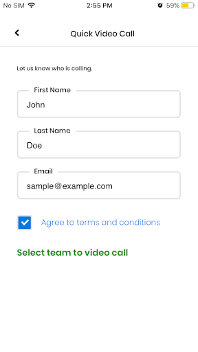 ICCU VideoChat Screen 2