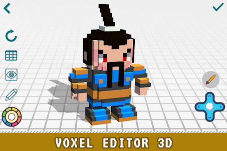Voxel Editor 3D - Pixel Art Bu