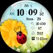 Summer flower Ladybug Seasonal