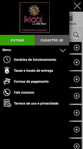 Android application Ikigai Sushi screenshort
