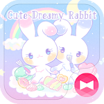 Cover Image of 下载 Pastel colors Wallpaper Cute Dreamy Rabbit Theme 1.0.0 APK
