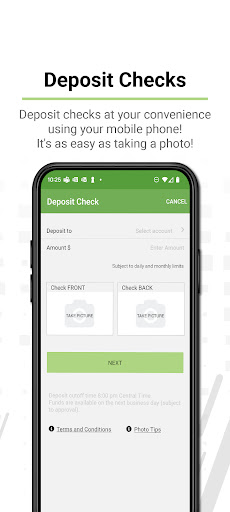 Screenshot of Woodforest Mobile Banking