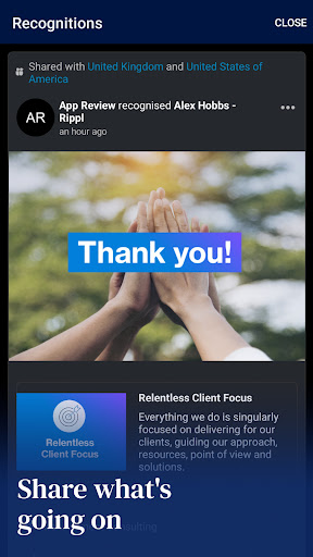Teneo Elevate Screen 3