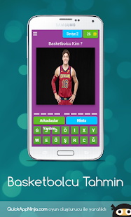 Basketbol Oyuncularu0131 Tahmin 8.1.3z APK screenshots 3