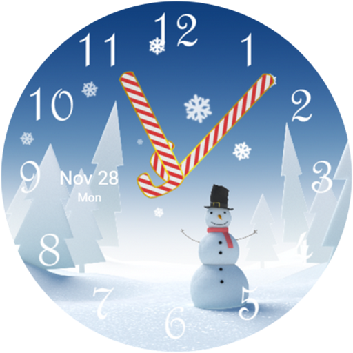 Christmas Snowman Watch Face Download on Windows