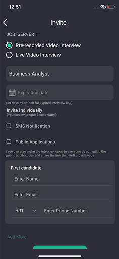 Jobma for Employers Screen 3