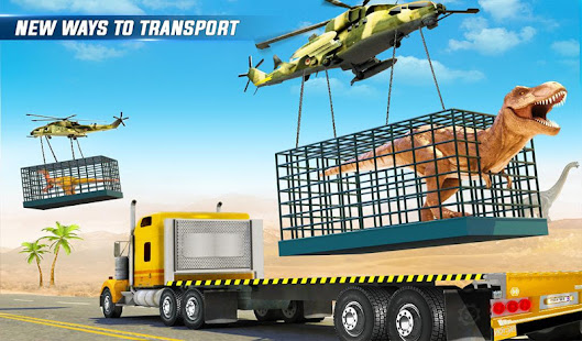Angry Dino Zoo Transport: Animal Transport Truck 34 Screenshots 6