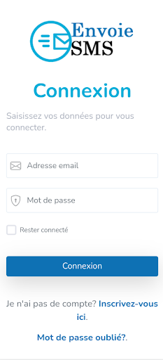 Android application Envoie-sms screenshort