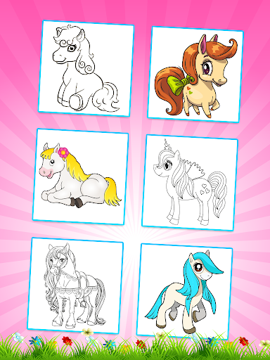 Screenshot of Unicorn Coloring Book for Kids