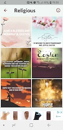 Happy Easter and Blessings WALLPAPERS.