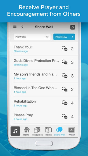 Screenshot of myCBN Prayer & Devotional App