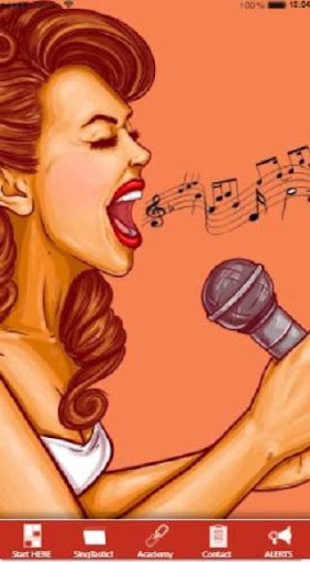 Android application SingTastic! Singing Lessons screenshort