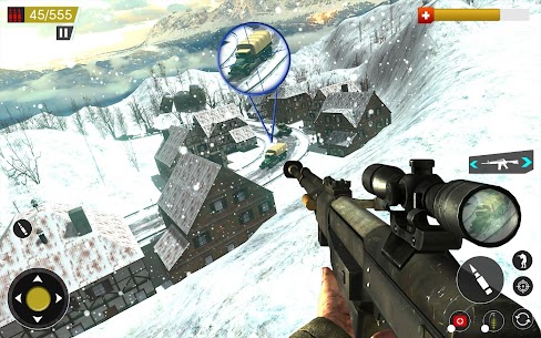 American World War Fps Shooter Free Mod Apk (God Mode) 1