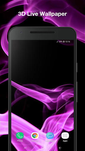 Android application Real Smoke Live Wallpaper Pro screenshort