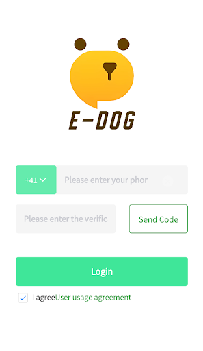 Android application E-DOG screenshort