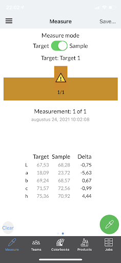 MeasureColor Teams Screen 3