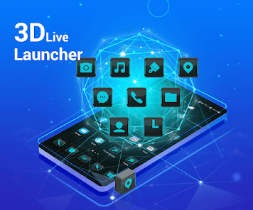 3D Launcher -Perfect 3D Launch  screenshots 1