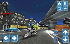 City Police MotorBike 3D Sim