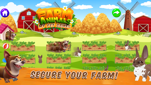 Android application Farm Animals-My Farm Game screenshort