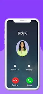 Videollamada Becky G Español