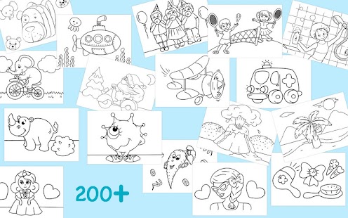 Erstes Malbuch für Kindergarten kinder Screenshot
