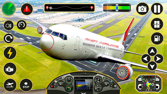 Jogo de Voo Piloto de Avião da Cidade; Jogos de aeroporto reais