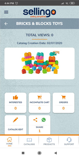 Sellingo Digital Catalog Screen 3
