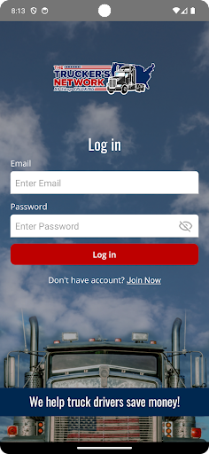 Android application The Truckers Network screenshort