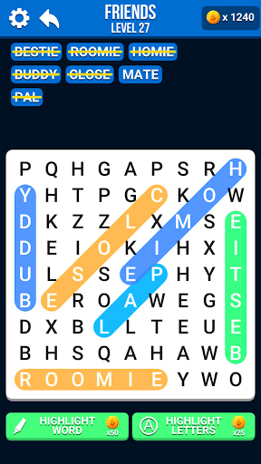 Word Search Find Hidden Words
