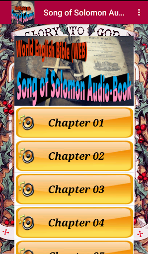 Song of Solomon Bible Audio Screen 3